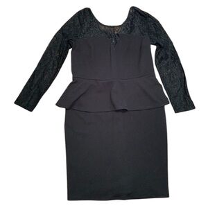 Thalia Sodi - size: L - Beautiful LBD 3/4” sleeve